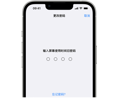 秀洲iPhone屏幕维修分享iPhone屏幕使用时间密码忘记了怎么办 