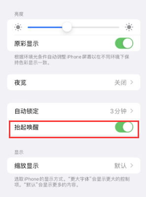 秀洲苹果授权维修站分享iPhone轻点无法唤醒怎么办