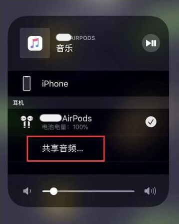 秀洲苹果14音频维修点分享iPhone14音频共享设置方法 