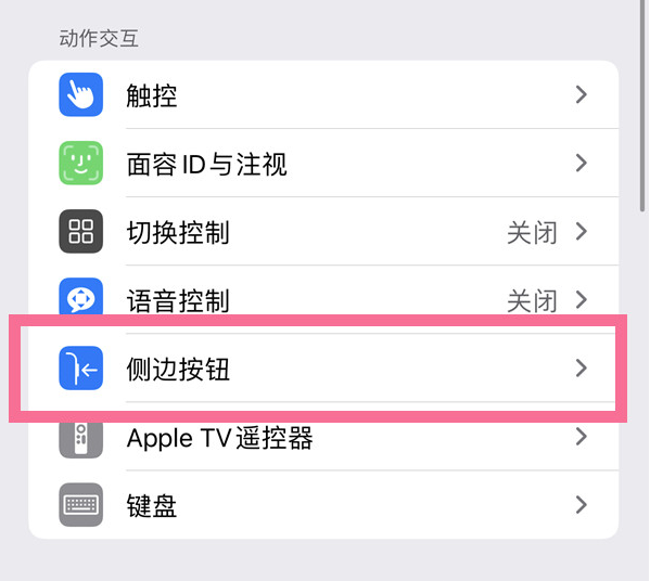 秀洲苹果14维修店分享iPhone14 Plus侧键双击下载功能关闭方法 